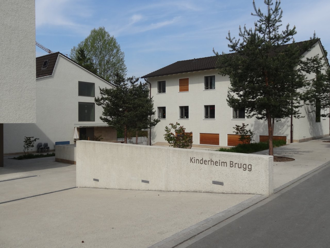 Areal des Kinderheims in Brugg